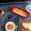Nordic Ware Microwave Pasta Cooker, 6.4 Cup, Red