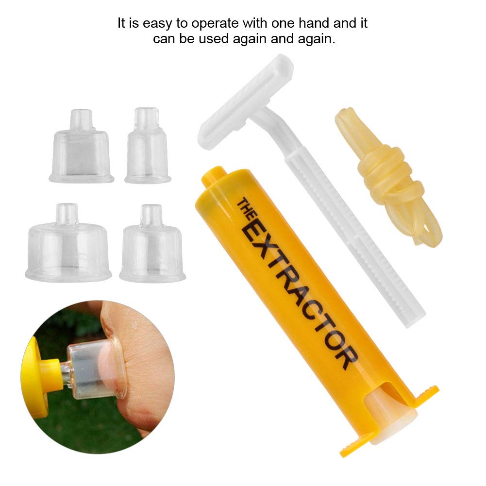 Extractor Pump, Vakuum Extractor Outdoor Snake Bee Blood Extractor Pump For Emergency First Aid