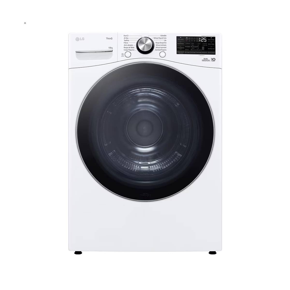 LG Secadora de Ropas RH18U8AVCW 18 Kg Blanca