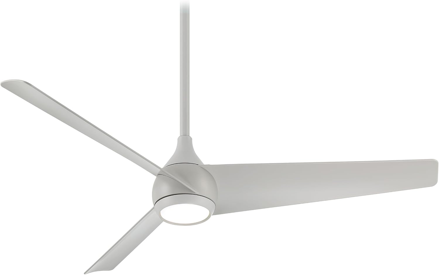 MINKA-AIRE F678L-CL Twist 52" Ceiling Fan with LED Lights and Remote Control, Coal