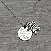 Lacrosse Necklace, She Believed She Could So She Did Pendant with Lacrosse Charm, Adjustable Chain – Inspirational Jewelry Gift for Players, Coaches, and Teams