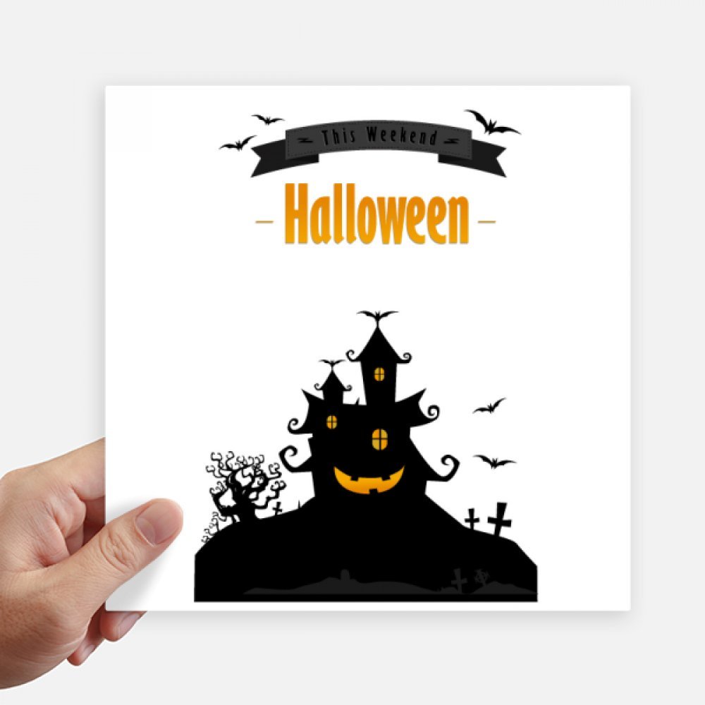 Autocollant de 20 cm Halloween pour personnaliser une valise ou une moto