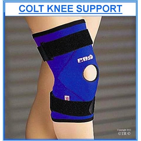 Prolineonline Colt Knee Support , A Padded Neoprene Sleeve. Large -Blue Cover