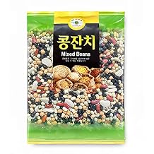 ROM AMERICA 6 Assorted Mixed Beans Premium Variety for Soup, Stews, Chili, Salads - Black Bean, Garbanzo Bean Chick pea, Black Eyed Pea, Lima Bean, Red Kidney Bean, Green Pea - 4 Pound Pack of 1