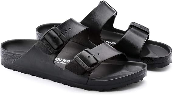 Birkenstock Unisex Arizona Essentials EVA Black Sandals - 44 M EU/13-13.5 B(M) US Women/11-11.5 D(M) US Men
