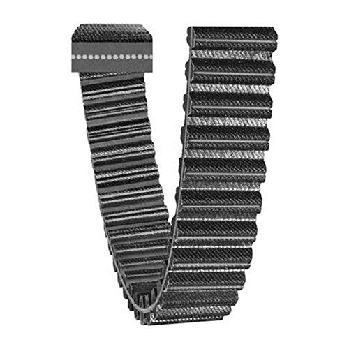 CARLISLE D3600-8M-20 Rubber Dual Synchronous Belt, 450 Teeth, 8 mm Tooth Pitch, 3600 mm Pitch Length, 0.787