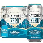 Thatchers Zero - 24 x 440ml Cans, Medium-Dry, Low Alcohol Apple Cider