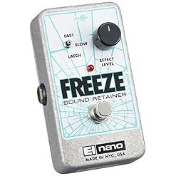 Electro Harmonix Freeze Sound Retainer Pédale pour Guitare électrique Argent - Les Beatles, Paul McCartney, John Lennon, RIngo Starr, George Harrison Electro Harmonix Freeze Sound Retainer Pédale pour Guitare électrique Argent – Image 2