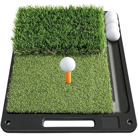 Ywitio Premium Dual-Turf Golf Mat Cover