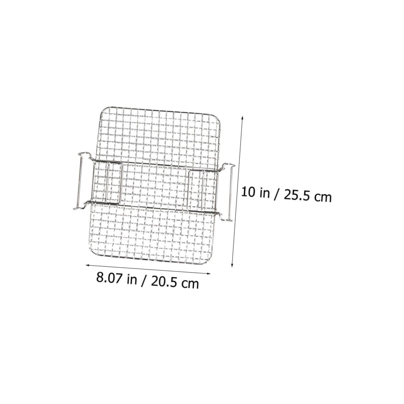 Hemobllo Rejillas para Freidora de Aire Accesorio Apilable Inoxidable para Cocinar al Vapor y Deshidratar Resistente y Fácil de Almacenar para Doméstico