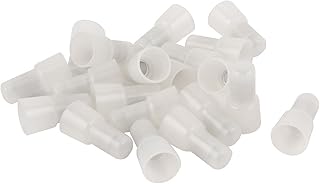 Aexit 20Pcs Closed Terminals End Cap 16-14AWG Gauge Crimp Wire Wire Terminals Connector Terminals