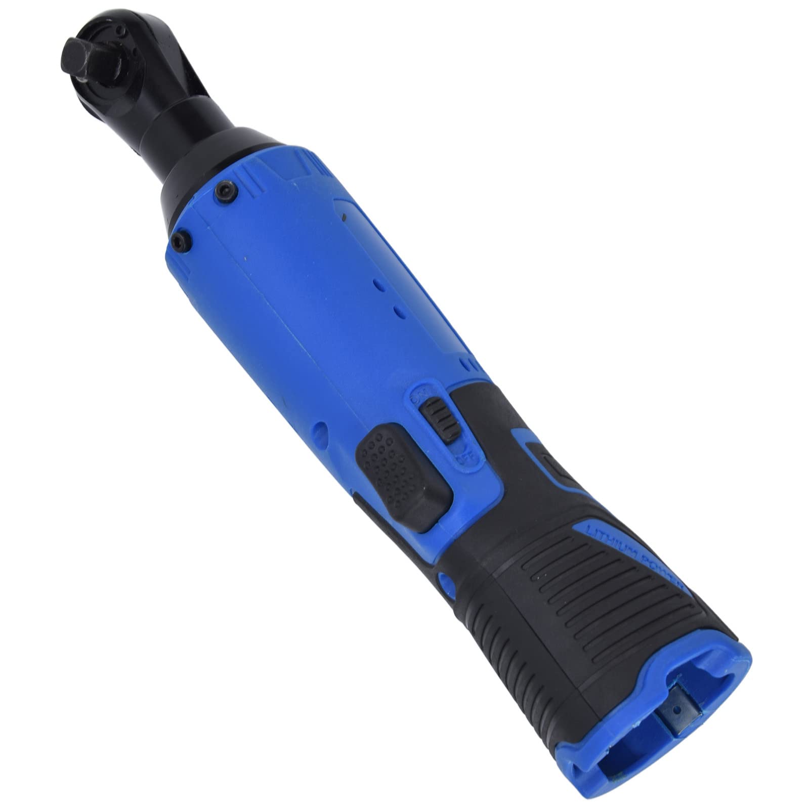 Llave de Trinquete Eléctrica de Iones de Litio de ángulo Recto con Motor Fuerte para Batería de Herramienta Eléctrica de 12 V, Mandril de 3/8 de Pulgada, de Nailon PA6, Adecuado para