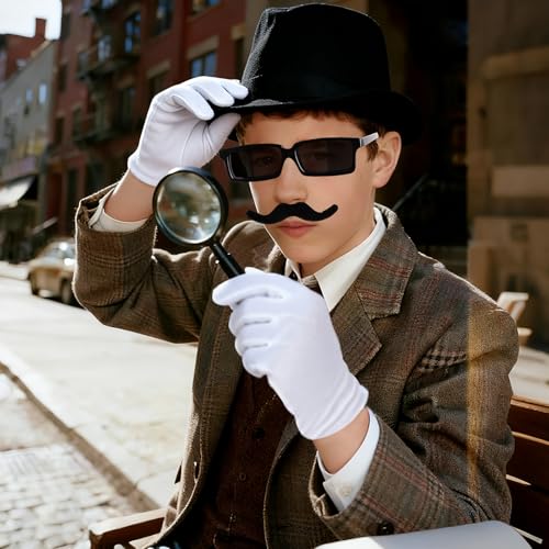 Disfraz completo de detective para Halloween miniatura 5
