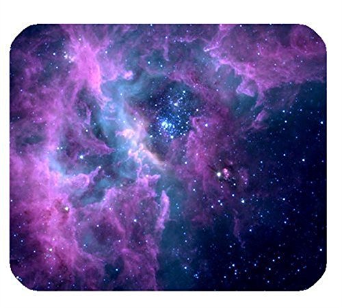 Custom Galaxy Nebula Rectangle Mousepad by Iconbox