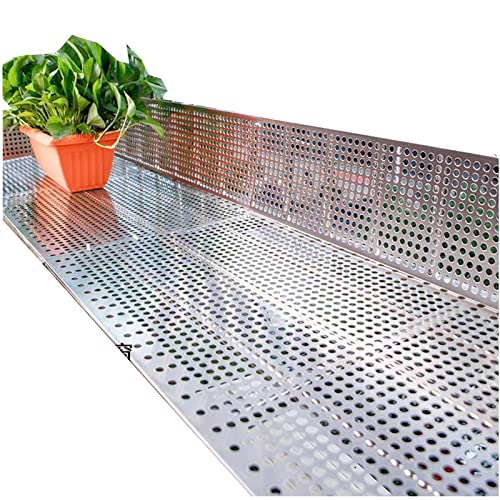 LJIANW Malla Plastico Jardin, Red Anti-caída for Gato Mascota Balcón Valla De Seguridad Bricolaje Acero Inoxidable Red De Malla Protección De Balcón Red (Color : Silver, Tamaño : 0.2X1M)