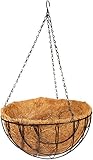 Mintcraft GB-4337-3L Coco Lined Hanging Planter, 14-Inch
