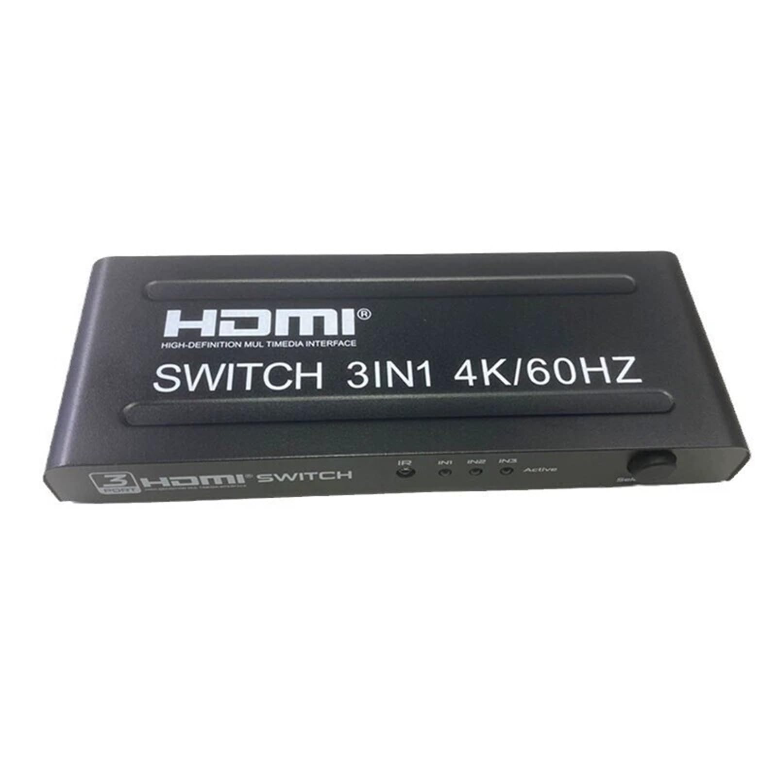 Stacja ładująca USB, Przełącznik 4K HDMI 3x1 60 Hz Zdalnego Sterowania