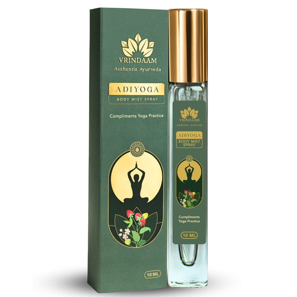 Adiyoga Body Mist For Yoga & Daily Use | Sweet-fruity Scent |Complements Yoga Practice | Ayurvedic, Chemical-free & Long Lasting- 10 ml-image-42