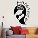 Produktbild ASFGA Yoga Club Wandtattoo Mädchen Bodybuilding Poster Vinyl Wandtattoo Home Decoration dekorative Wandbild Yoga Aufkleber Wohnzimmer Schlafzimmer Wohnzimmer Sport 40x58cm