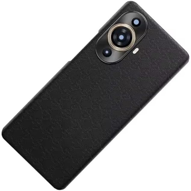 Compatible Rear Glass Back Cover for Huawei nova 11 Ultra – Battery Door Housing Replacement Part (Black)