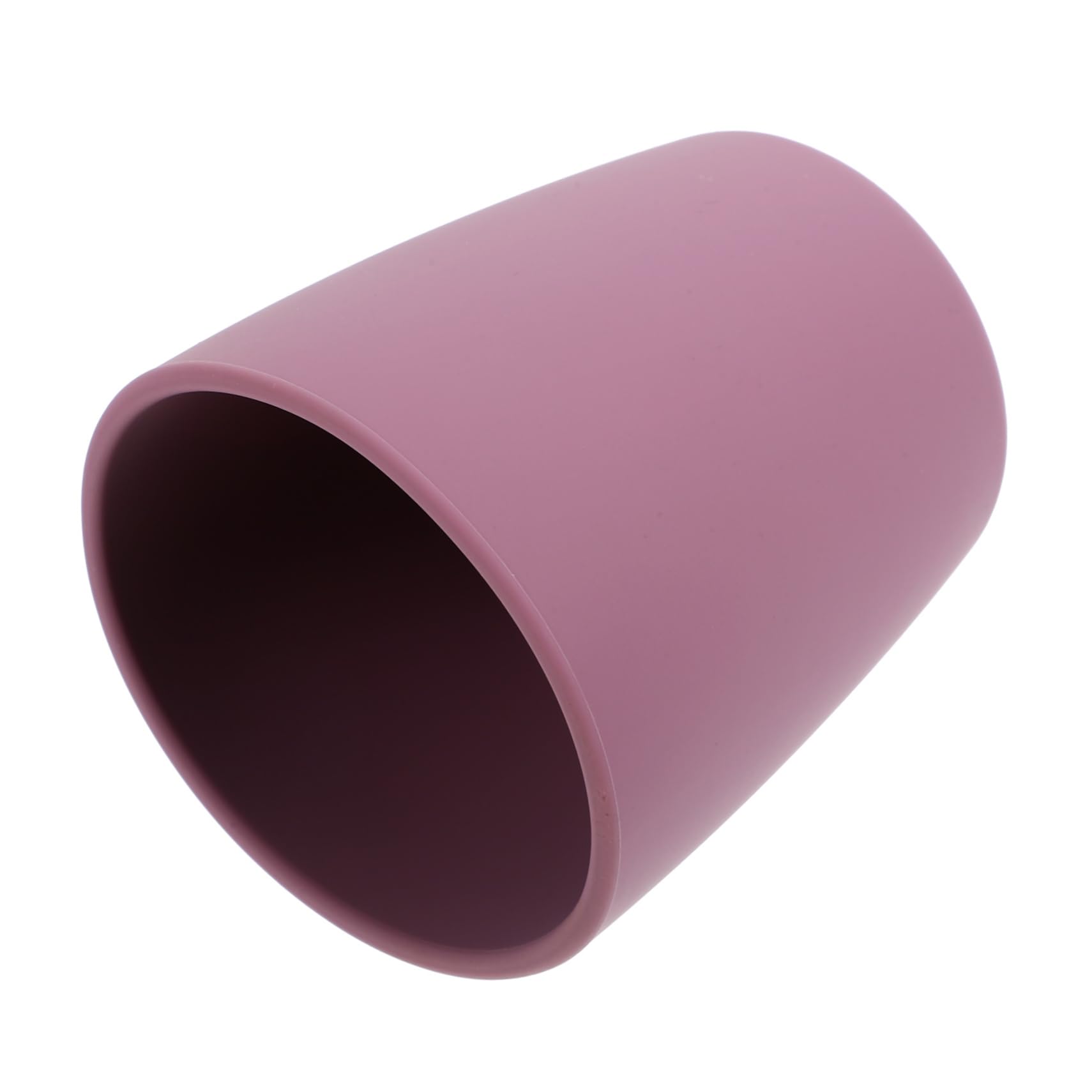 KONTONTY Silicone Open Cup for Boys and Girls Leakproof Spill Proof Toddler Drinking Cups