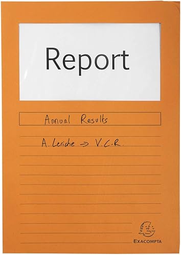 Miniatura 17 de Exacompta - Ref 50100E - Colección Forever - Carpetas de ventana - Tamaño 8.661 x 12.205 in, apto para documentos A4, cartón reciclado de 4.23 ozm -