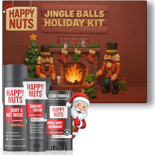 HAPPY NUTS Jingle Balls Holiday Kit - Gift Box for