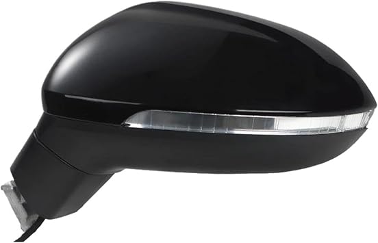 For VW For Arteon 2019 2020 2021 2022 2023 2024 2025 Car Outside Rearview Door Mirror Assemblys 8/10/15/17pinsBLACK 8Pin Left 19-20