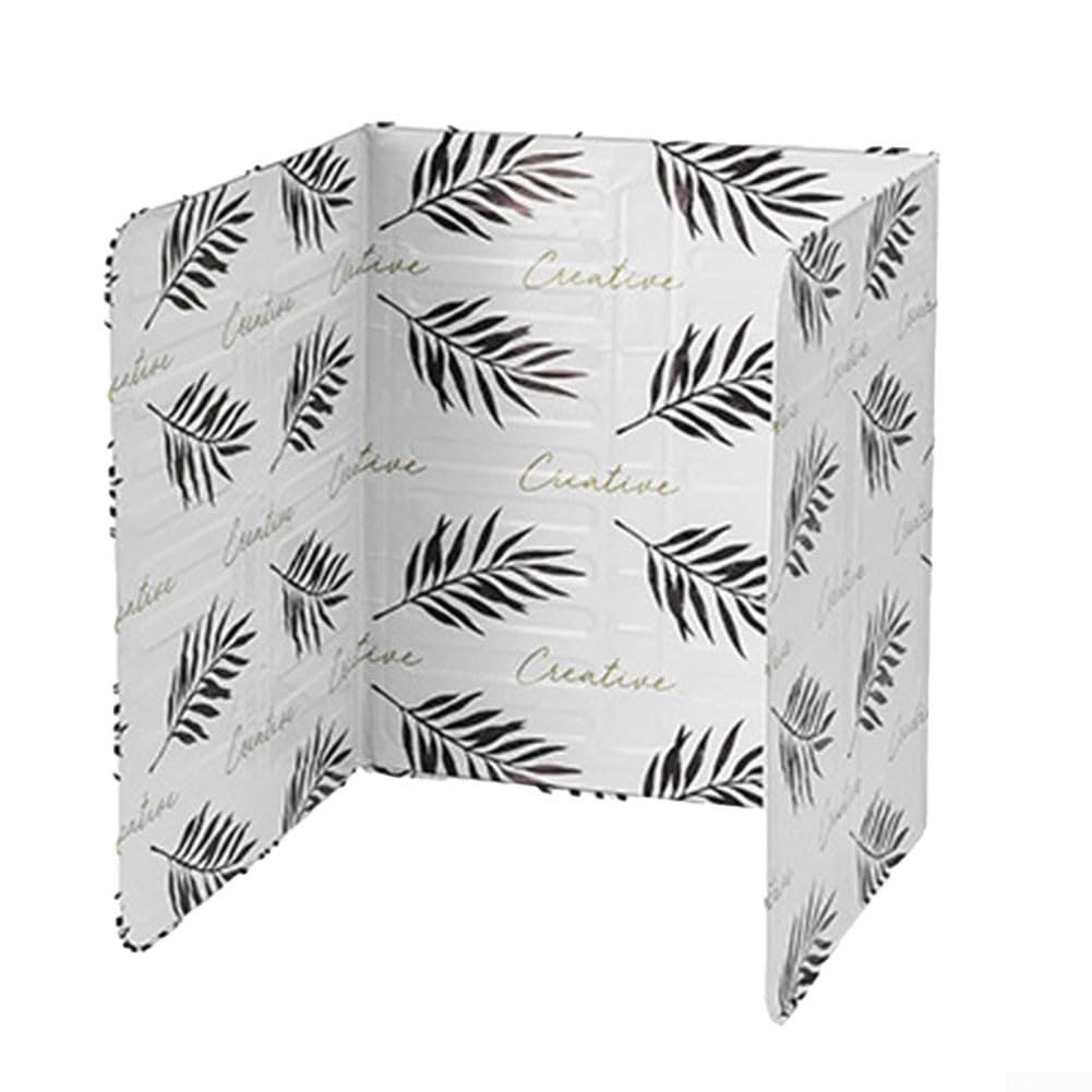 Faltbarer Spritzschutz Für Herd - Aluminium Hitzeschild 84,5cm Weiß