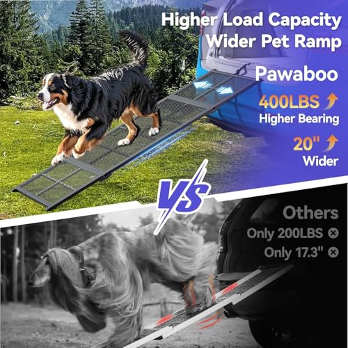 195x50CM Rampa para cães mais longa para carro,Rampas para cães grandes Rampas para cães grandes com