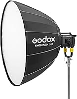 Vista 2 de GODOX 59" softbox parabólico para KNOWLED MG1200Bi Bi-Color LED Light
