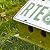 Glitzhome 14" L Oversized Hanging Birdhouse Green Distressed Wooden Licence Plate Bird House for Outdoor