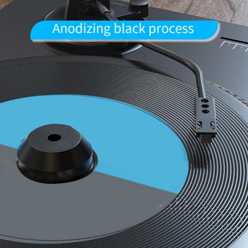 Axaooqeld Stabilisateur de disque en métal pour platine vinyle, HiFi, argent, installation facile, facile à utiliser - Les Beatles, Paul McCartney, John Lennon, RIngo Starr, George Harrison Axaooqeld Stabilisateur de disque en métal pour platine vinyle, HiFi, argent, installation facile, facile à utiliser – Image 5
