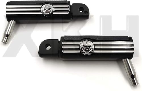 Vista 52 de SMT- Mini Floorboard Black Wing compatible con pasajeros 2018 y posteriores Softail Fat Boy FLFB Fat Bob [B07P97Q5BR]