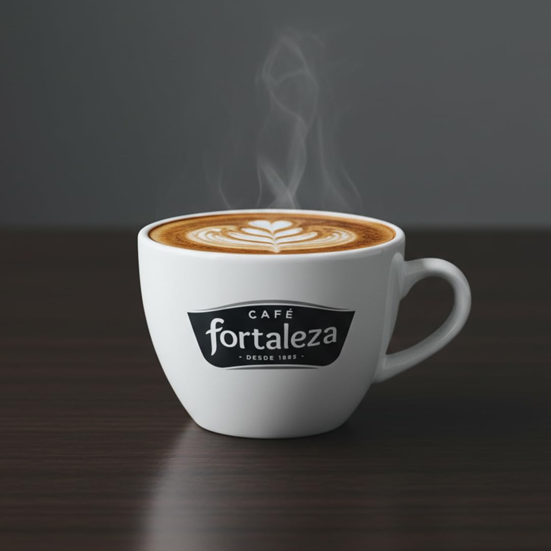 CAFÉ FORTALEZA Cápsulas de Café Compatibles con Nespresso Sabor Despertar Pack 8x20 - Total 160 uds - Café 100% Arábica Tueste Natural - Cápsulas de Café Intensidad 10 con Aroma Fresco