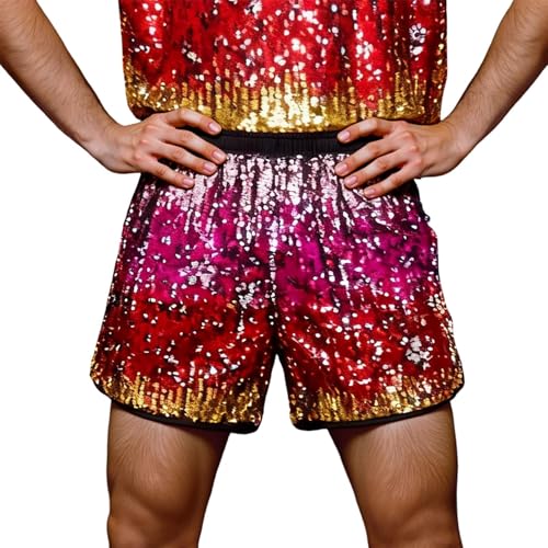 Short décontracté anti-transpiration avec taille élastique sans serrage