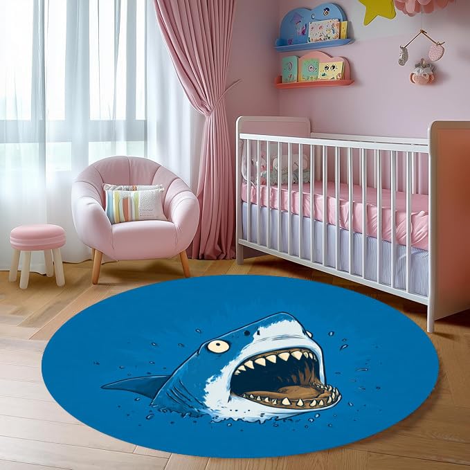 Tapete redondo creativo para niños de 2' diámetro miniatura 4