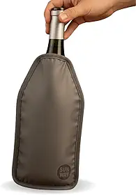Cooler Térmico para Garrafas de Vinho, Espumante e Champanhe – Bolsa Térmica Portátil Reutilizável com Isolamento Térmico