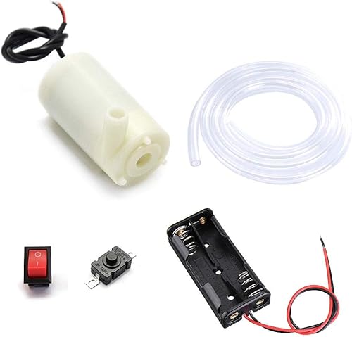 ART IFACT Mini bomba de agua sumergible DC 3-6V Micro para proyectos de bricolaje kit (kit de bomba sumergible)