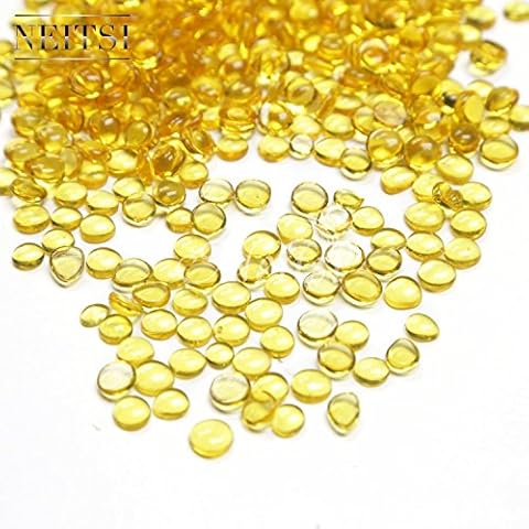 Neitsi 400 PCS Hair Extension Fusion Keratin Glue Tips Rebond Granules Beads Cover