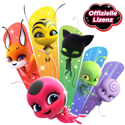BANDAI - Miraculous - Weiches Stofftier 15cm - Tikki - Offizielle Miraculous Lizenz - Plüsch Kwami Marienkäfer Tikki - Spielzeug für Kinder ab 4 Jahren - P50691