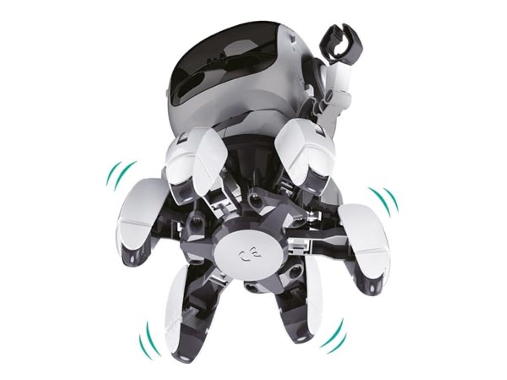 Velleman Robot edukacyjny Tobbie II z micro:bit, zestaw STEM z czujnikami i silnikiem, ucz się programowania z interaktywnym robotem dla młodzieży i dorosłych, działa na baterie