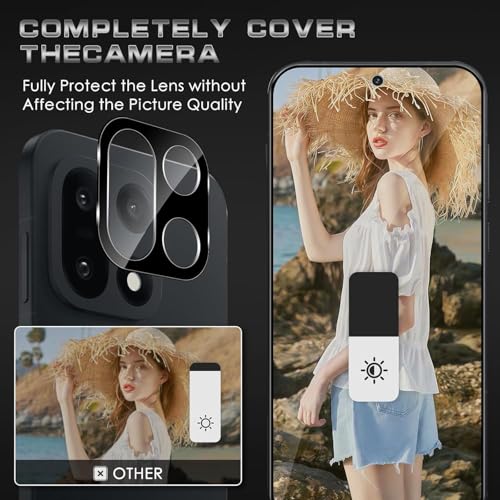 Image of WonRia 2+2 Pack - Privacy Tempered Guard for Xiaomi Mi 17 Ultra 5G [FingerPrint Unlock] with 3D Camera Glass Protector Screen Guard Protector | Anti-Spy - Installation Kit