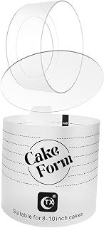 Adjustable Cake Rings Mold Set, Extendable Round & Square Mousse Cake Pan With Scale, Baking Tool For Tiered Cakes, Cheesecake, No-Bake Desserts