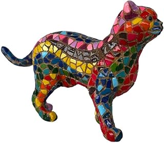 Barcino Designs コレクション Ole Mosaic Cat 置物 (8cm / 3.1インチ)