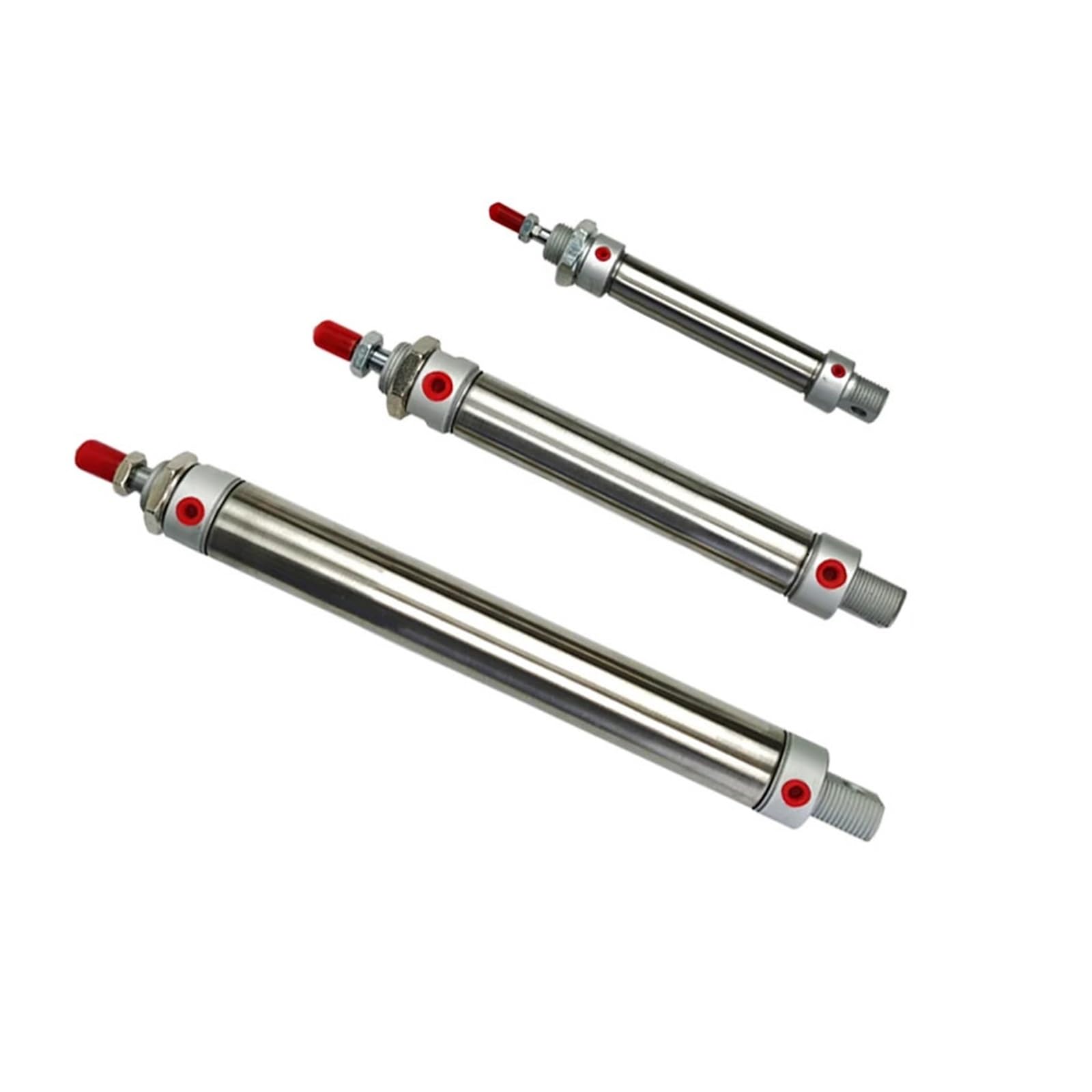 MA Doppeltwirkender SS-Pneumatikzylinder mit Magnetring | Bohrung 16-40mm,Hub 25-300mm,1,0MPa Luftdruck,Automatisierung,Industrieaktor(75mm Stroke,32mm Bore)