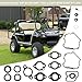 CartClan 290cc & 350cc Engine Gasket Kit & Seal for Club Car DS Precedent Gas Golf Cart 1992-2015 FE290 & FE350 Kawasaki Engine