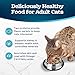 Blue Buffalo Tastefuls Adult Cat Dry Food, Multi-Protein Salmon & Ocean Fish Recipe, 3-lb. Bag