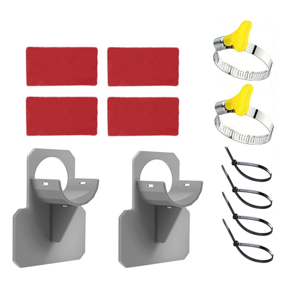 CTRLZS 1Set Swimming Pool Pipe Holders Above Ground Pool Accessories, Pool Accessories Pool Hoses for Above Ground Pools Gray