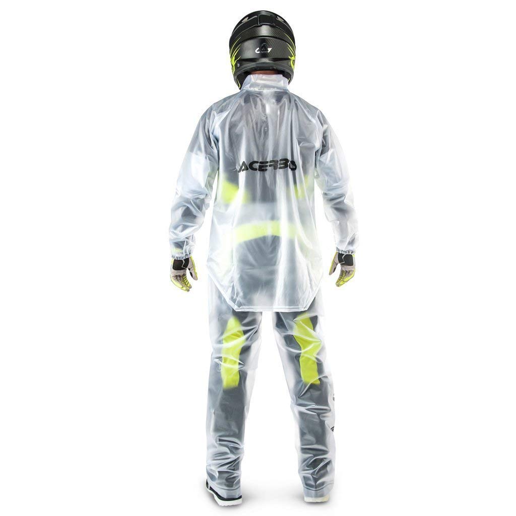 Acerbis 1499834 Clear Rain 3.0 Pioggia - Copripantaloni, Trasparente, S/M